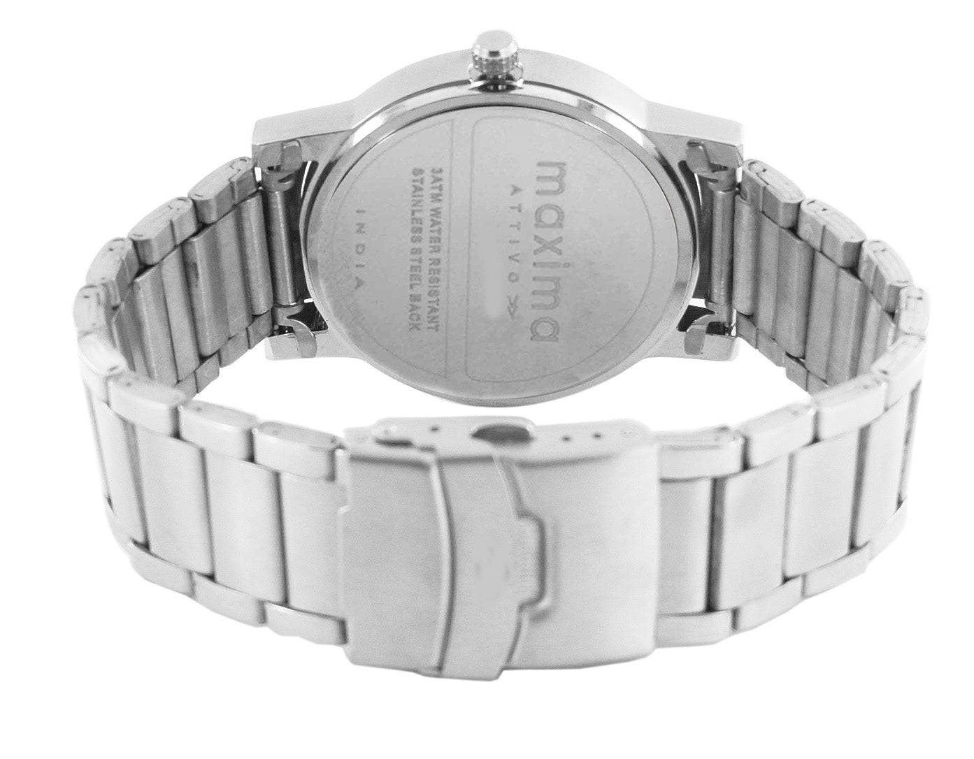 Maxima ATTIVO Men Black Dial Analogue Watch - 20986CMGI