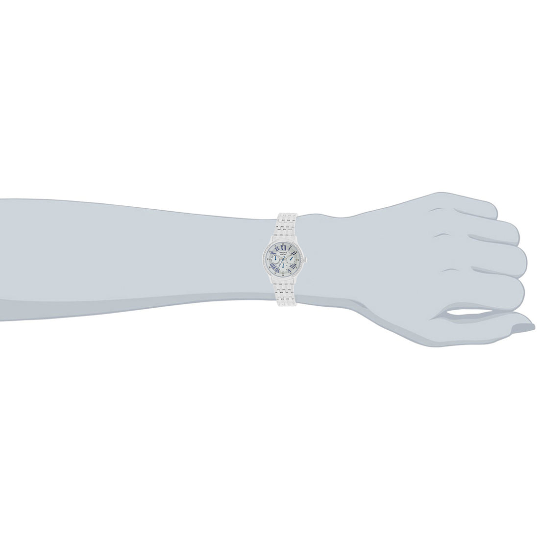 Maxima ATTIVO Women White Dial Analogue Watch - 41650CMLI