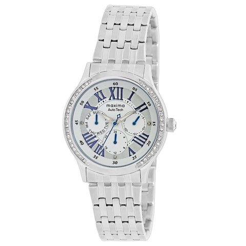 Maxima ATTIVO Women White Dial Analogue Watch - 41650CMLI