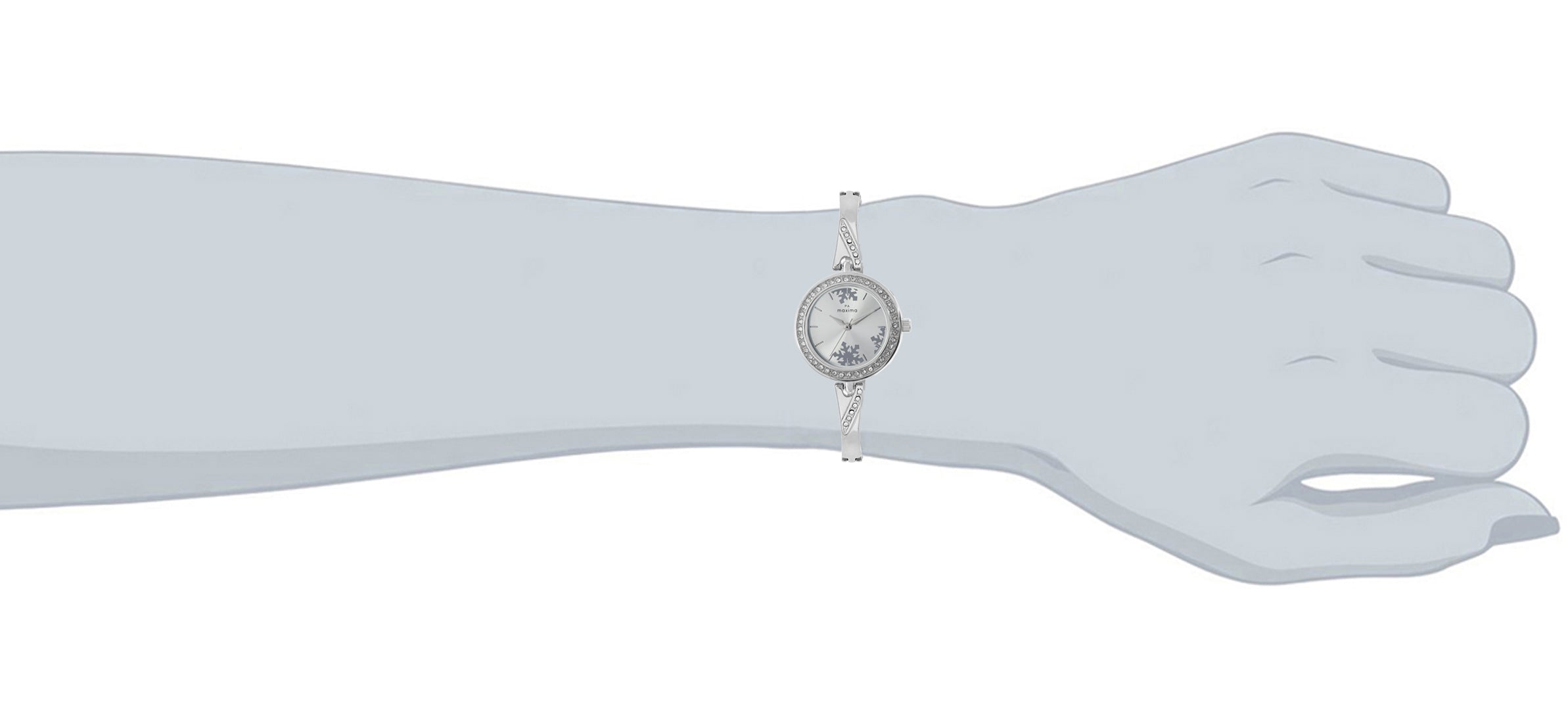 Maxima ATTIVO Women Silver Dial Analogue Watch - 60620BMLI