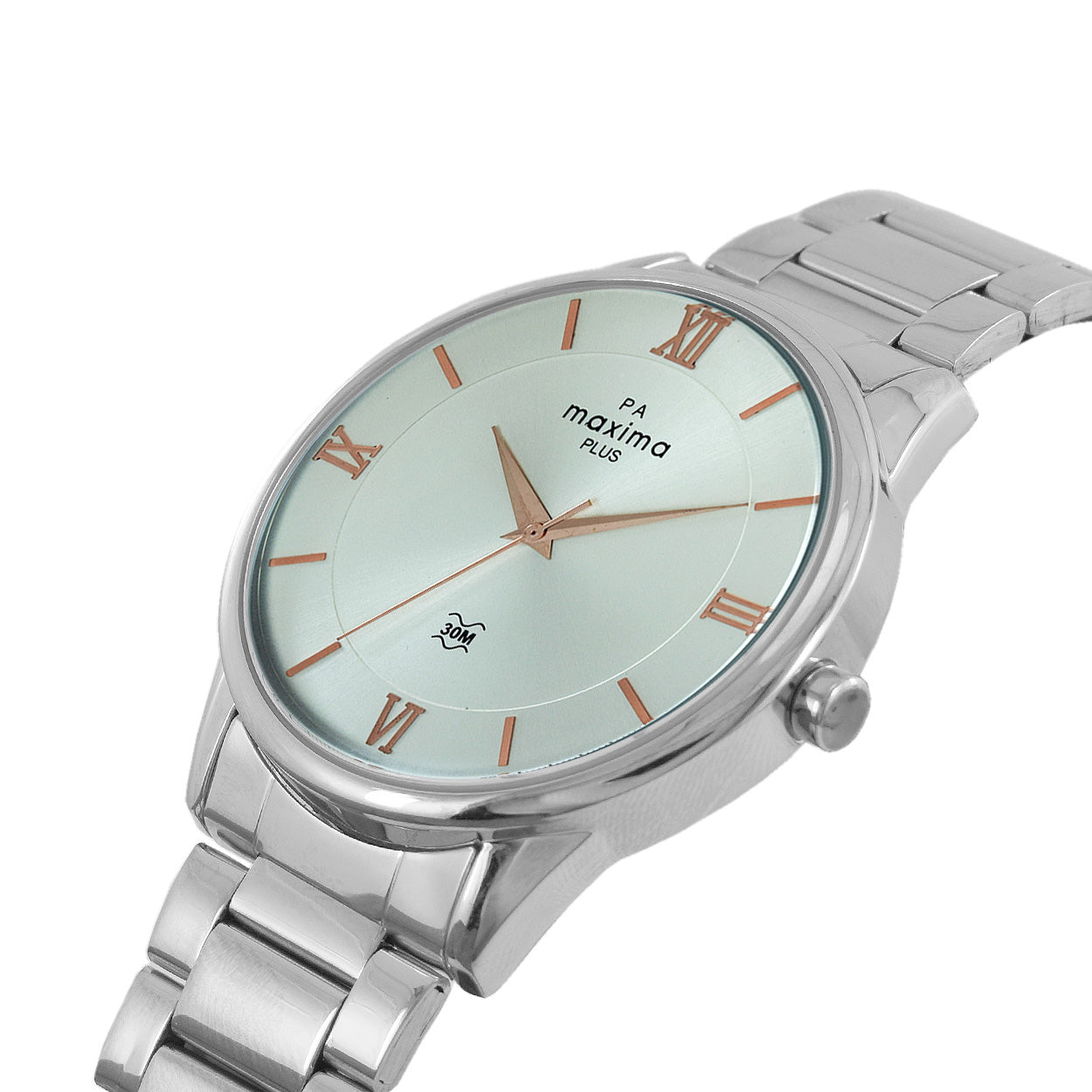 Maxima ATTIVO Men Silver Dial Analogue Watch - 65130CMGI