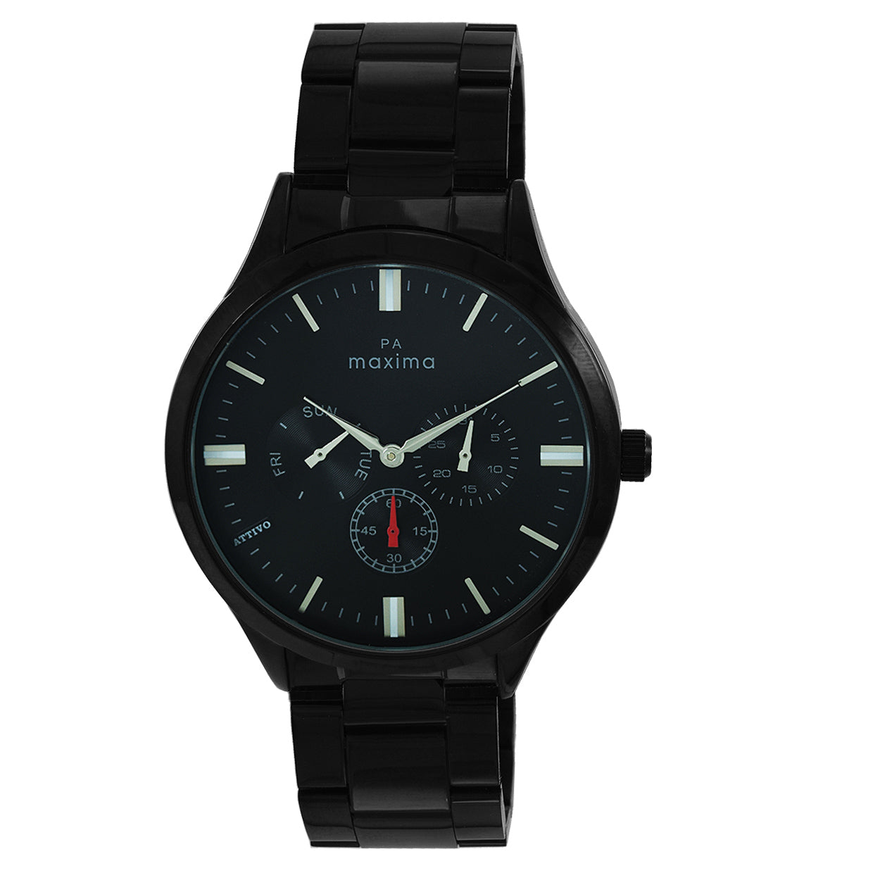 Maxima ATTIVO Men Black Dial Analogue Watch - 66271CMGB