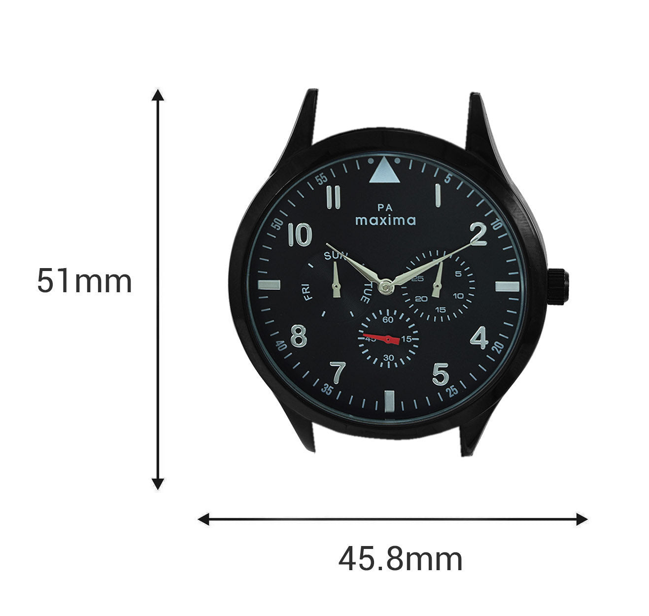 Maxima ATTIVO Men Black Dial Analogue Watch - 66281LMGB