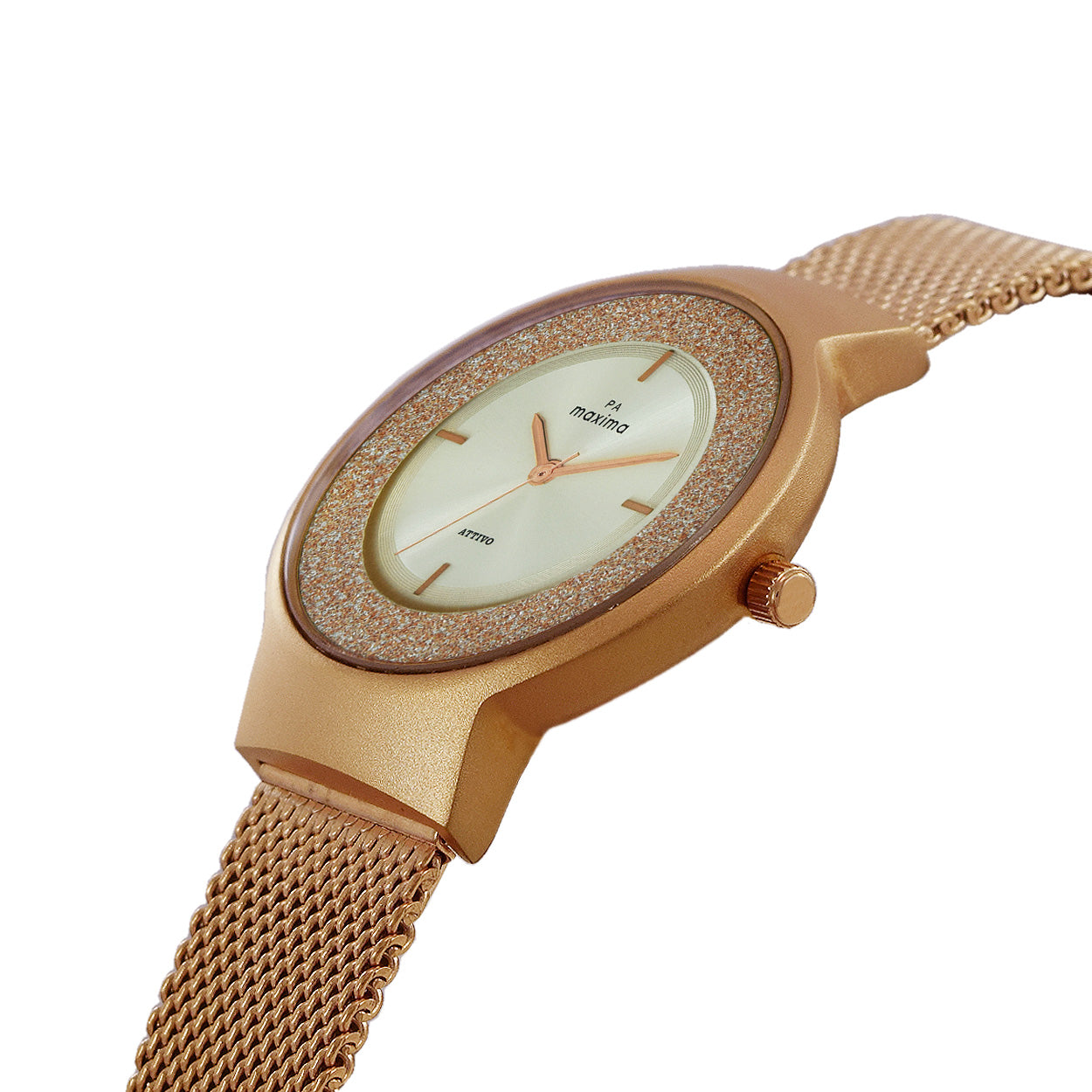 Maxima ATTIVO Women Silver Dial Analogue Watch - 66530CMLR