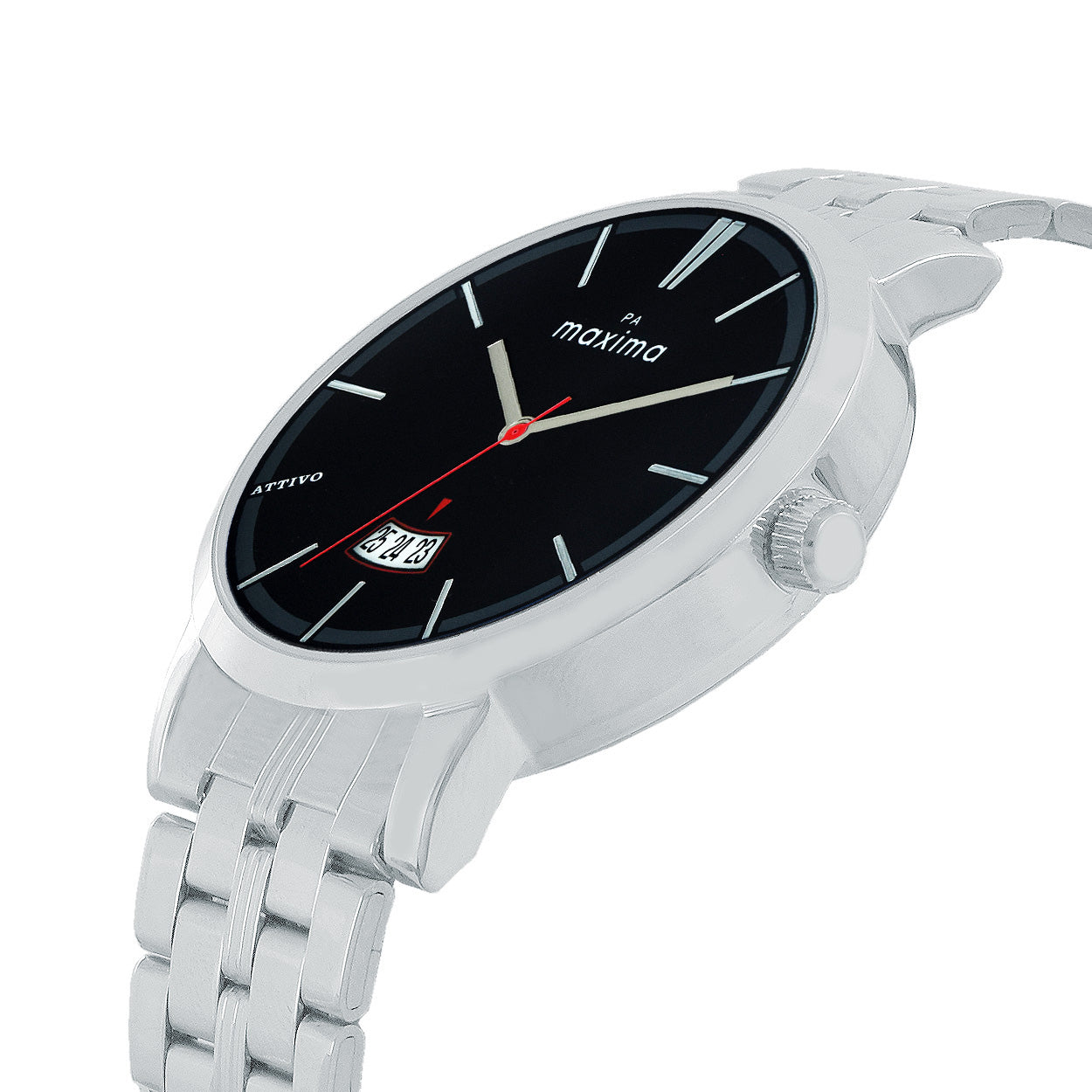 Maxima ATTIVO Men Black Dial Analogue Watch - 67031CMGI