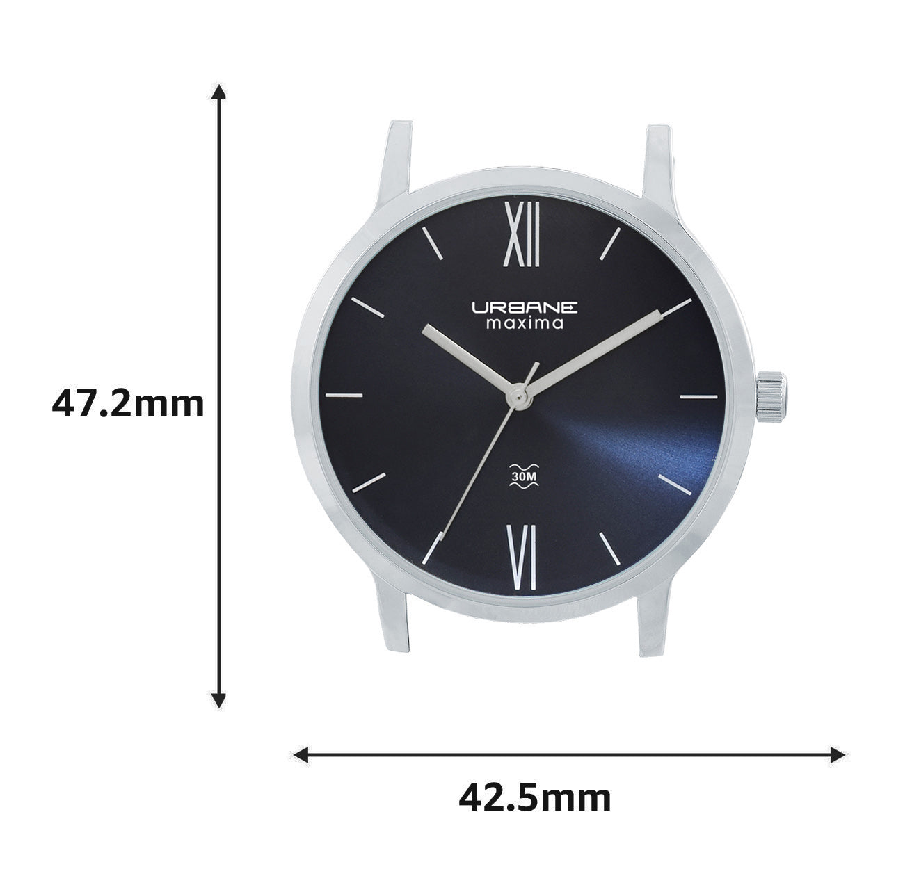Maxima URBANE Men Dark Blue Dial Analogue Watch - 68498LMGI