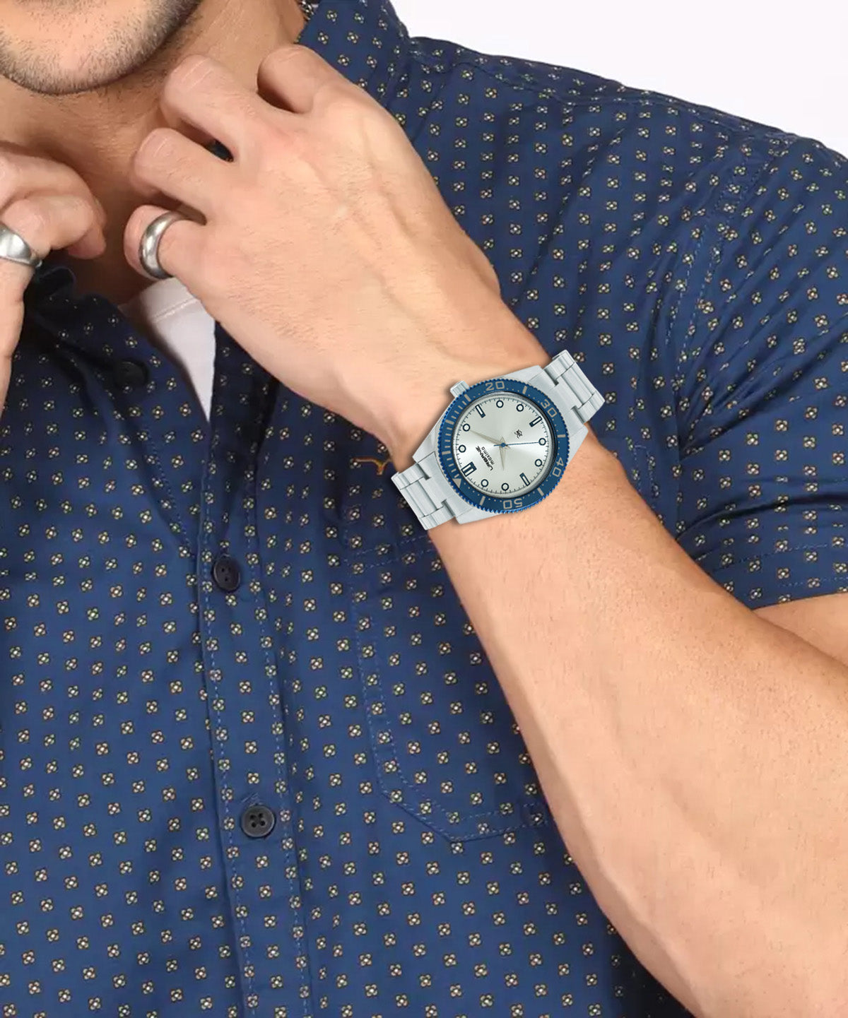 Maxima Urbane Collection Analog Watch For Men 69460CMGT