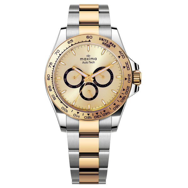 ミカエラ Maxima Apex Collection Multifunction Analog Watch For Men 70781CMGT