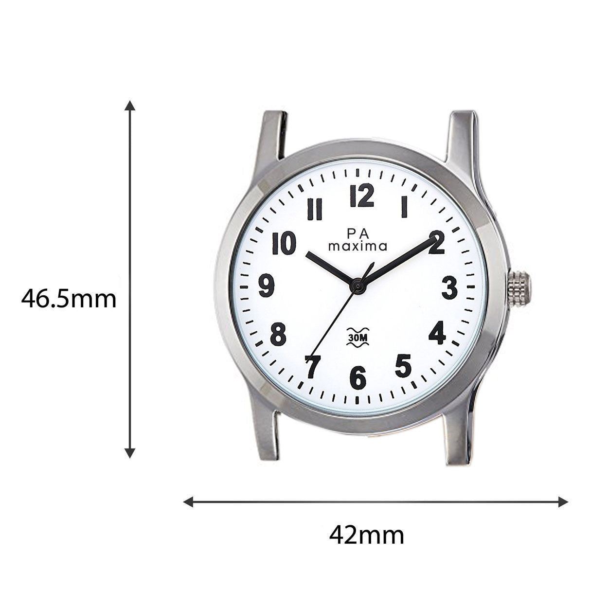 Maxima ATTIVO Men White Dial Analogue Watch - O-44676LMGI