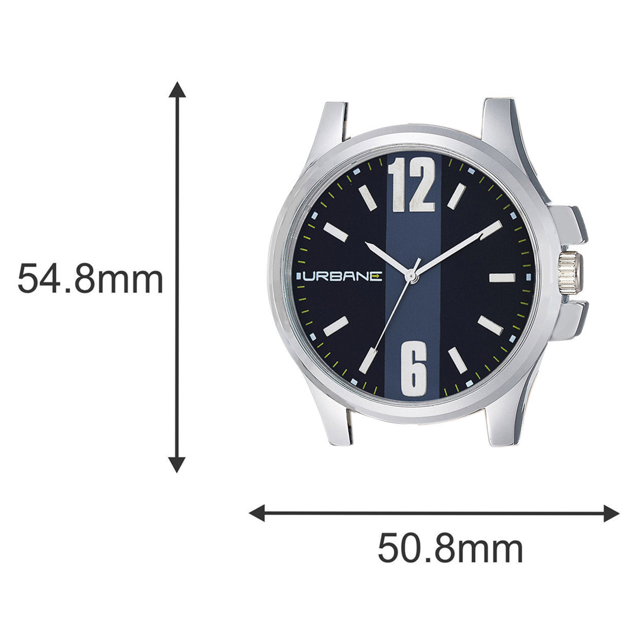 Maxima URBANE Men Black Dial Analogue Watch - U-40743LAGI