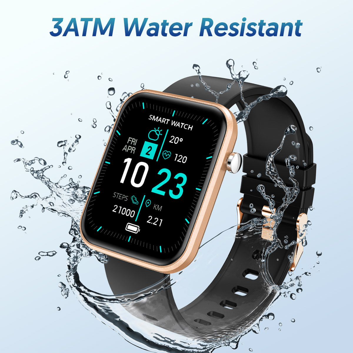 Max Pro Vibe 1.69" Fitness Smart Watch