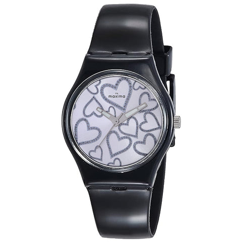 Maxima FIBER Men Silver Dial Analogue Watch - 03348PPGW