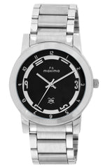 Maxima ATTIVO Men Black Dial Analogue Watch - 20986CMGI