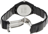 Maxima ALUMINIUM Men Black Dial Analogue Watch - 23795CMGB
