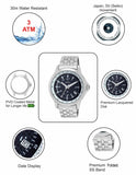 Maxima ATTIVO Men Black Dial Analogue Watch - 24112CMGI