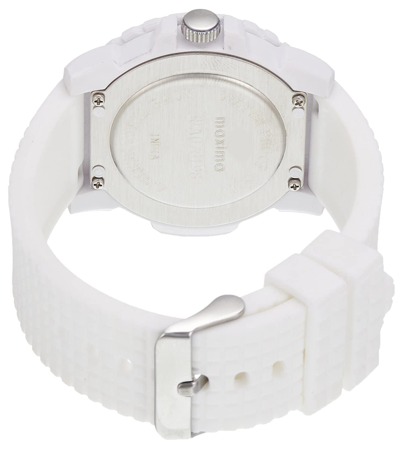 Maxima FIBER Men White Dial Analogue Watch 27280PPGW