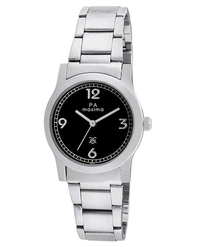 Maxima ATTIVO Women Black Dial Analogue Watch - 28021CMLI