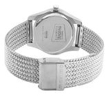 Maxima SWAROVSKI Women Silver Dial Analogue Watch - 29557CMLI