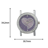 Maxima SWAROVSKI Women Purple Dial Analogue Watch - 30170LMLI