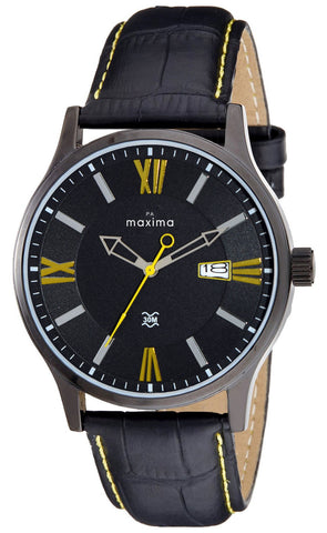 Maxima ATTIVO Men Black Dial Analogue Watch - 31780LMGB