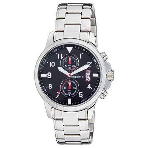 Maxima ATTIVO Men Black Dial Analogue Watch - 37050CMGI