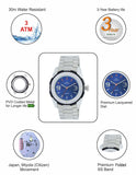 Maxima ATTIVO Men Blue Dial Analogue Watch - 38487CAGI