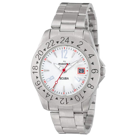 Maxima ATTIVO Men White Dial Analogue Watch - 39315CMGI