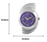 Maxima E-CO Women Purple Dial Analogue Watch - 41253CMLI