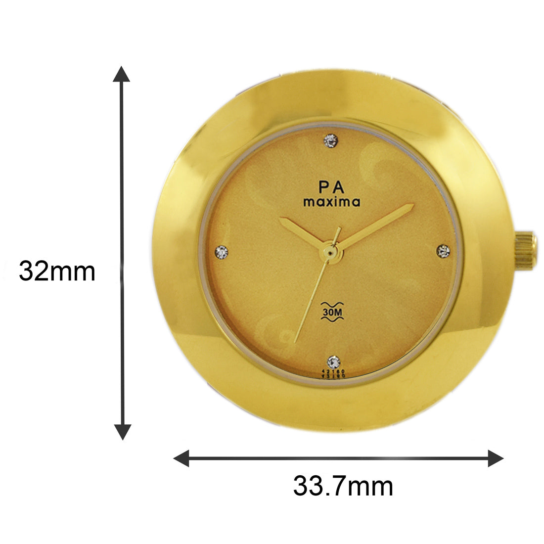 Maxima GOLD Women Gold Dial Analogue Watch 41484CMLY