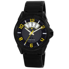 Maxima ATTIVO Men Black Dial Analogue Watch - 41810CAGB