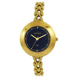 Maxima GOLD Women Black Dial Analogue Watch - 42161BMLY