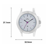 Maxima ATTIVO Women White Dial Analogue Watch - 42901CMLI