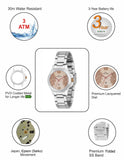 Maxima ATTIVO Women Rose Gold Dial Analogue Watch - 42906CMLI