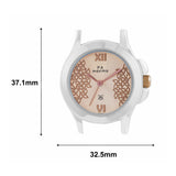 Maxima ATTIVO Women Rose Gold Dial Analogue Watch - 42906CMLI