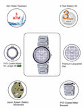 Maxima ATTIVO Women Silver Dial Analogue Watch - 48370BMLI