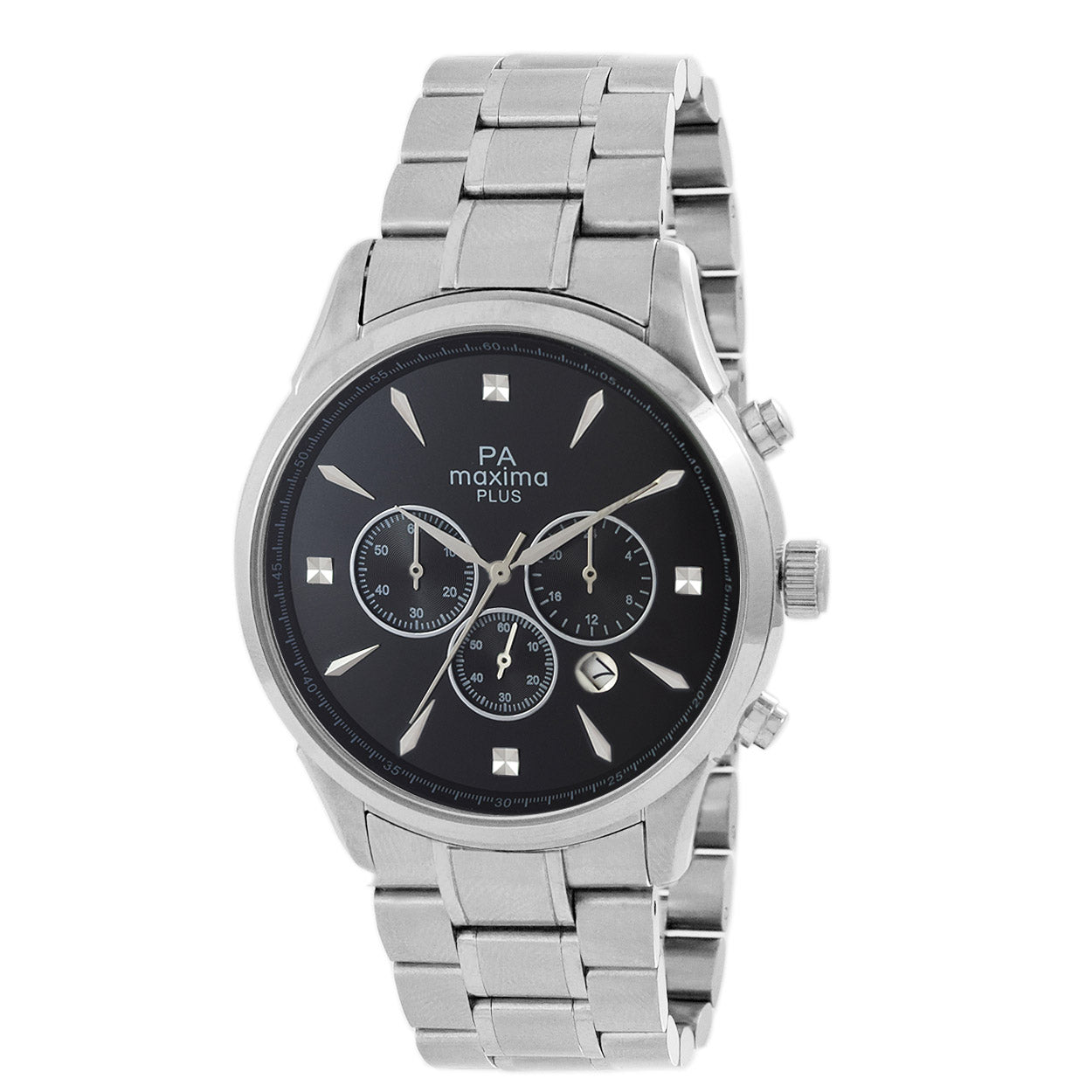 Stainless Steel Maxima Black Watch Price Maxima ATTIVO Men Black