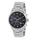 Maxima STEEL Men Black Dial Analogue Watch - 48811CMGS