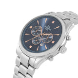 Maxima STEEL Men Blue Dial Analogue Watch - 48812CMGS