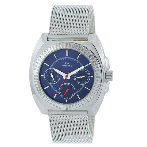Maxima ATTIVO Men Blue Dial Analogue Watch - 52381CAGI