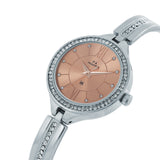 Maxima ATTIVO Women Rose Gold Dial Analogue Watch - 52800BMLI
