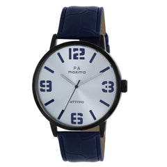 Maxima ATTIVO Men Silver Dial Analogue Watch - 54631LAGB