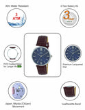 Maxima ATTIVO Men Blue Dial Analogue Watch - 54701LAGI