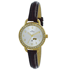 Maxima GOLD Women Silver Dial Analogue Watch - 55443LMLY