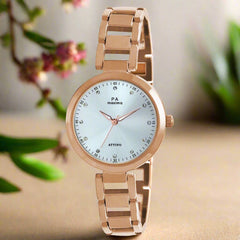 Maxima ATTIVO Women Silver Dial Analogue Watch - 55772BMLR