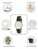 Maxima E-CO Men Silver Dial Analogue Watch - 56022LMGY