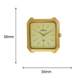 Maxima GOLD Women Gold Dial Analogue Watch - 58192LMLY