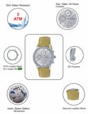 Maxima ATTIVO Women Silver Dial Analogue Watch - 58455LMLI