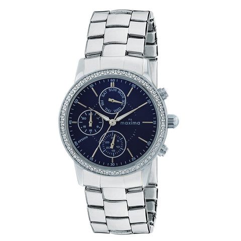 Maxima ATTIVO Women Blue Dial Analogue Watch - 58457CMLI