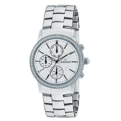Maxima ATTIVO Women White Dial Analogue Watch - 58458CMLI
