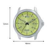 Maxima ATTIVO Men Gold Dial Analogue Watch - 58591CMGI